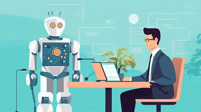 Robot taking job artificial intelligence computer vs human resources