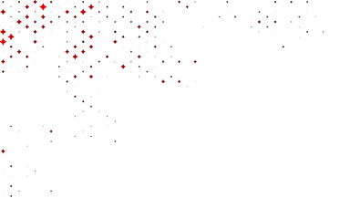 Light Red vector layout with bright stars.