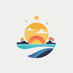 travel icon vector illustration