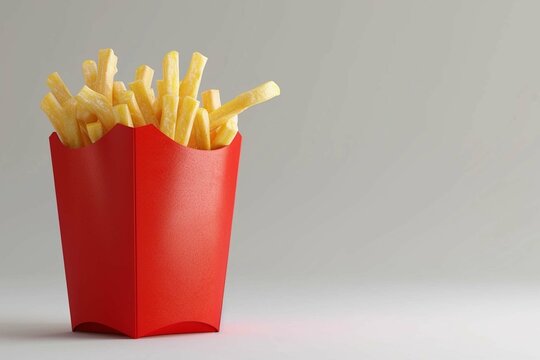 French fries portion