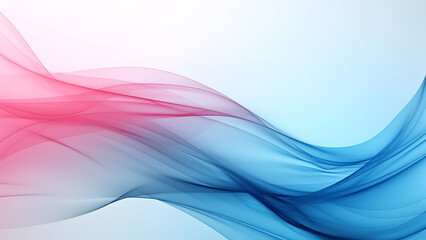 Gradient Wave Flowing Abstract Background with a White Background