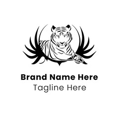 Tiger Face Brand Logo