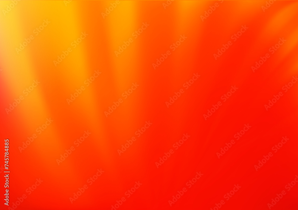 Poster light red, yellow vector bokeh pattern.