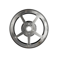 Obraz premium vintage film reel isolated on transparent background, png
