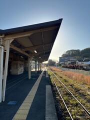 Fototapeta premium 三角駅の風景