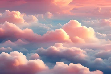Rolgordijnen clouds in the sky © Tayba