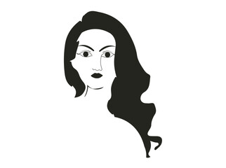 Her face, delicate as a porcelain doll's, adorned with almond-shaped eyes that sparkled like dew-kissed petals, framed by cascading waves of chestnut hair.