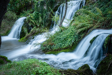 Trillo waterfall, La Alcarria, Guadalajara, Spain