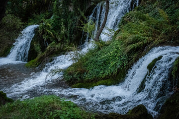Trillo waterfall, La Alcarria, Guadalajara, Spain