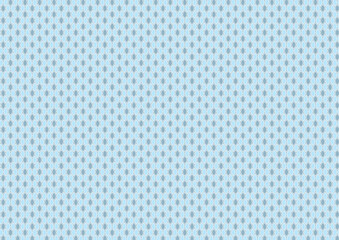 日本の伝統紋様 立涌のシームレスパターン 青