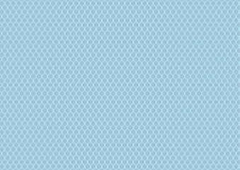 日本の伝統紋様 立涌のシームレスパターン 青