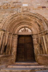 Iglesia de Santiago,   12th century Romanesque, Siguenza, Guadalajara, Spain