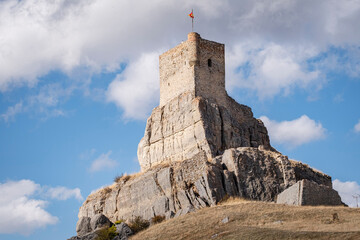 Castle of Atienza, fortress of Muslim origin, Atienza, Guadalajara Province,  Spain