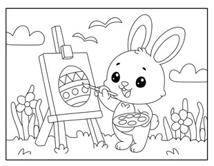 Easter Coloring Pages for Kids