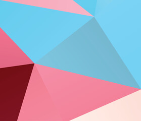 Obraz premium Abstract geometric vector polygon background