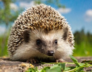 Picture a hedgehog