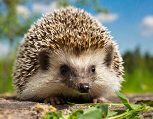 Obraz premium Picture a hedgehog