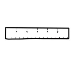 ruler height school tool