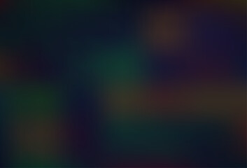 Dark Black vector glossy bokeh pattern.