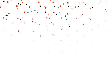 Light Red vector layout with circles, lines, rectangles.