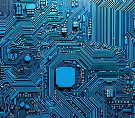 Abstract Computer Circuit Board Background