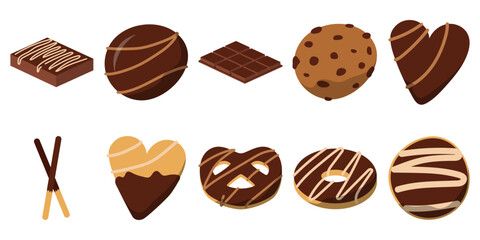 Chocolate Vector Element