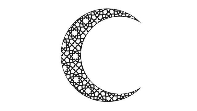 Ramadan Crescent Pattern