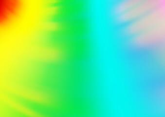 Light Multicolor, Rainbow vector modern bokeh pattern.