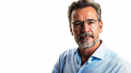Obraz premium elegant middle aged businessman