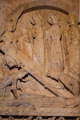 Burial and Resurrection of the Lord, 11th Century, First Master, cloister of Santo Domingo de Silos, Burgos province, Spain