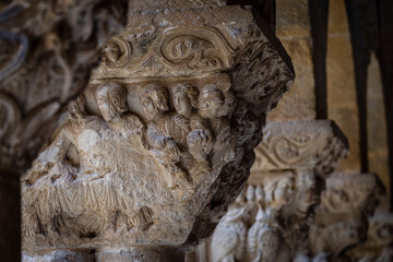 cloister of Santo Domingo de Silos, Burgos province, Spain