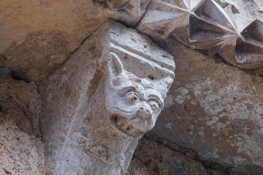 Hermitage of Nuestra Se&ntilde;ora del Valle, Romanesque ogival temple of Byzantine influence, XII century, Burgos, Spain