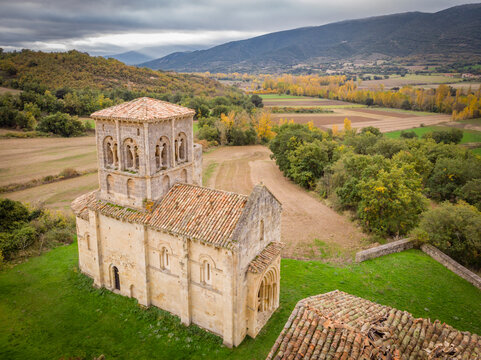 hermitage of San Pedro de Tejada, Romanesque hermitage, Puente-Arenas, the Merindad de Valdivielso, Burgos, Spain