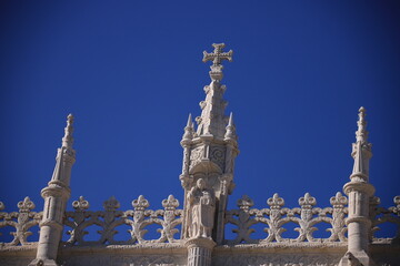 roof detail of the church of belem, paroquia de santa maria de belem
