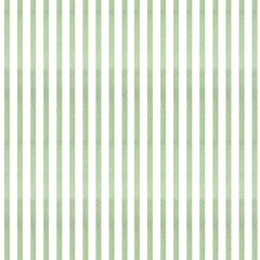 A seamless pattern with green watercolor stripes, hand-drawn on a white background. This illustration is suitable for designing textiles, wrapping paper, packaging, wallpaper, tableware, accessories © Sadovskaya Daria ART
