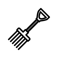 Fork Gardening icon PNG
