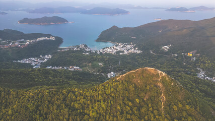 High Junk Peak in the new territories of Hong kong Feb 25 2024