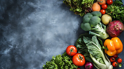 Sustainable and locally sourced produce. Copy Space