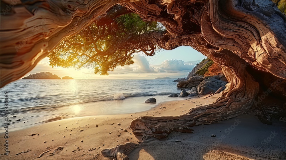 Poster exploration and utilization of natural elements: incorporating natural elements into the photograph 