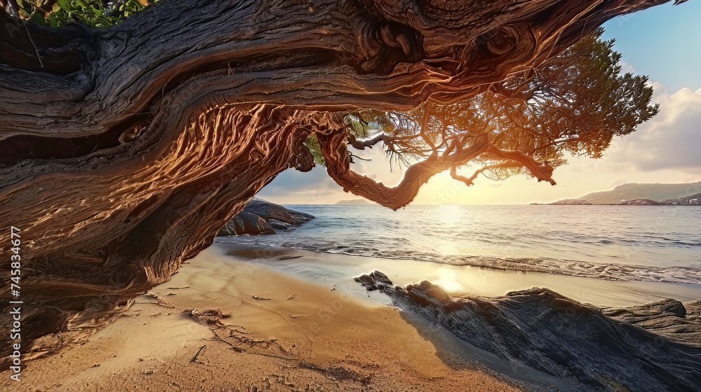 Poster exploration and utilization of natural elements: incorporating natural elements into the photograph 