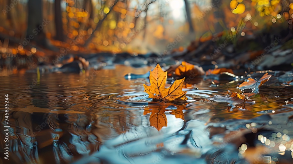 Poster exploration and utilization of natural elements: incorporating natural elements into the photograph 