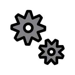 Gear icon PNG