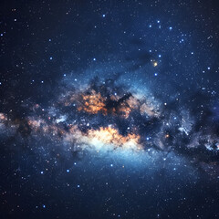 stars and nebula starlight serenity milky way unveiling its cosmic space galaxy 