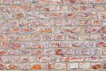 pattern of yellow brick wall