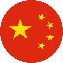 china flag icon, 중국 국기 아이콘