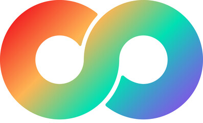 M&ouml;bius strip icon, 뫼비우스의 띠 아이콘