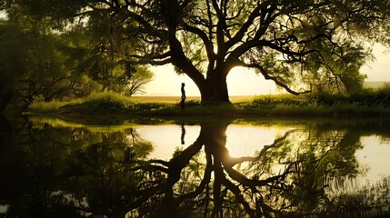 Natural Balance: Photographs reflecting people living in harmony with nature and environmentally conscious lifestyles.