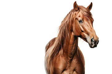 isolated horse animal concept - obrazy, fototapety, plakaty