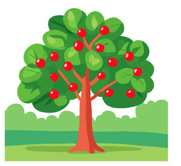 illustration of an tree