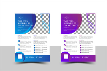 Creative Corporate & Business Flyer Brochure Template Design, abstract business flyer, vector template design. Brochure design, cover, annual report, poster, flyer.